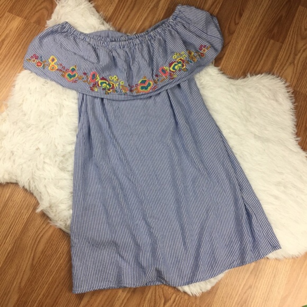 love, fire off the shoulder dress